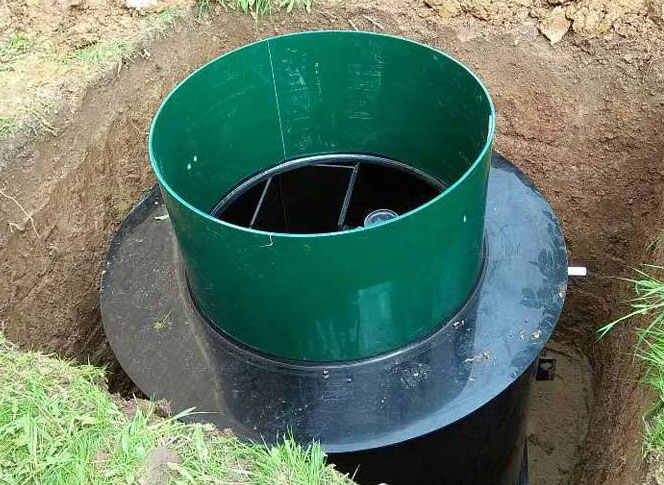 Наращивание горловины септика в Кингисеппе